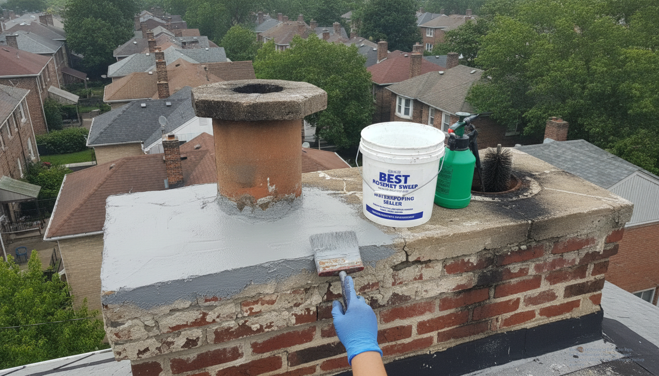 Chimney Crown Repair & Waterproofing