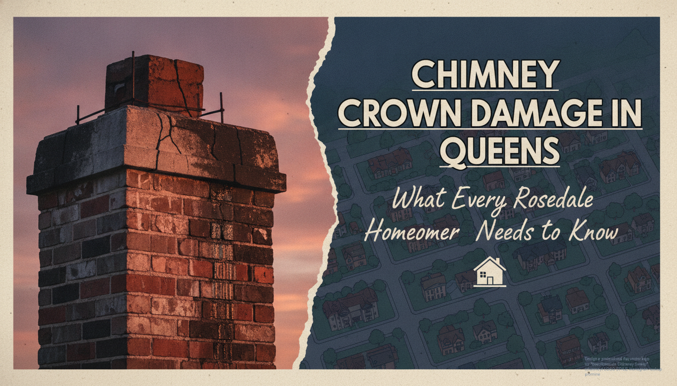Chimney Crown Damage in Queens: What Every Rosedale Homeowner Needs to Know