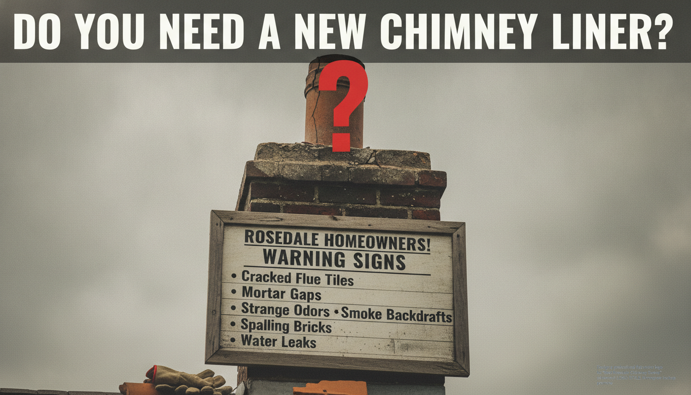 Do You Need a New Chimney Liner? Warning Signs Rosedale Homeowners Shouldn't Ignore