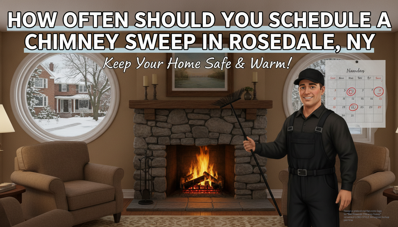 How Often Should You Schedule a Chimney Sweep in Rosedale, NY?